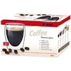 Scanpart COFFEE dvigubo stiklo stiklinės 2 x 175 ml