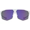 Akiniai Uvex axos set baltas matt / mirror violetinė