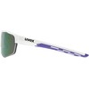Akiniai Uvex axos set baltas matt / mirror violetinė