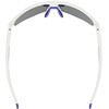 Akiniai Uvex axos set baltas matt / mirror violetinė
