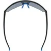 Akiniai Uvex axos set juodas mat / mirror mėlynas