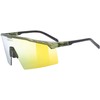 Akiniai Uvex flowline olive matt / mirror auksinis