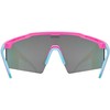 Akiniai Uvex flowline pink matt / mirror mėlynas
