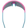 Akiniai Uvex flowline pink matt / mirror mėlynas