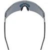 Akiniai Uvex flowline smoke matt / mirror red