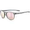 Akiniai Uvex LGL 53 smoke / mirror pink
