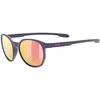 Akiniai Uvex LGL 54 mėlynas matt / mirror violetinė