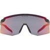 Akiniai Uvex pace stage juodas matt / mirror red