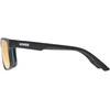 Akiniai Uvex poise juodas matt / mirror red