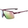 Akiniai Uvex ramp burgundy matt / mirror rose
