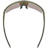 Akiniai Uvex ramp olive matt / mirror auksinis