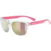 Akiniai Uvex rookie clear-pink / mirror pink