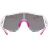 Akiniai Uvex sequenze clear / mirror pink