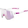 Akiniai Uvex sequenze clear / mirror pink