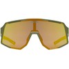 Akiniai Uvex sequenze CV olive matt / mirror yellow