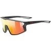 Akiniai Uvex skyrise jr. juodas matt / mirror red