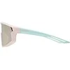 Akiniai Uvex skyrise jr. pink-žalias matt / mirror pink