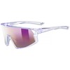Akiniai Uvex skyryse clear violetinė / mirror lavender