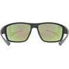 Akiniai Uvex sportstyle 230 juodas mat / mirror žalias