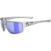 Akiniai Uvex sportstyle 230 smoke transparent / mirror mėlynas