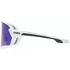Akiniai Uvex Sportstyle 231 baltas mat / veidrodis mėlynas