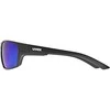 Akiniai Uvex sportstyle 233 P juodas mat / mirror žalias