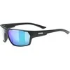 Akiniai Uvex sportstyle 233 P juodas mat / mirror žalias