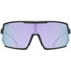 Akiniai Uvex sportstyle 235 juodas matt / mirror lavender
