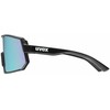 Akiniai Uvex sportstyle 235 juodas matt / mirror lavender