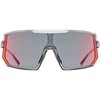 Akiniai Uvex sportstyle 235 smoke transparent / mirror red