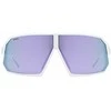 Akiniai Uvex sportstyle 237 baltas matt / mirror lavender