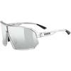 Akiniai Uvex sportstyle 237 clear / mirror sidabrinis