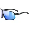 Akiniai Uvex sportstyle 237 CV juodas mat / buzzy mėlynas