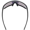 Akiniai Uvex sportstyle 237 CV juodas mat / racy red