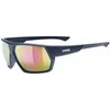 Akiniai Uvex sportstyle 238 deep space matt / mirror red