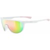 Akiniai Uvex sportstyle 515 baltas matt / mirror pink