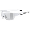 Akiniai Uvex Sportstyle 806 Variomatic baltas / smoke