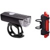 Bez Marki Dviračių žibintų rinkinis Cube RFR Power USB