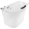 Azimut Acs Krepšelis priekiui Azimut su plastikiniu NEW laikikliu Baltas 35x26x26cm