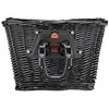 Azimut Acs Krepšelis priekiui Azimut Wicker NEW laikiklis 35x26x22cm juodas