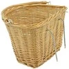 Azimut Acs Krepšelis priekiui Azimut Wicker Hooks Natural 34x26x22cm