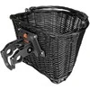 Azimut Acs Krepšelis priekiui Azimut Wicker NEW laikiklis 35x26x22cm juodas