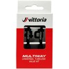 Bekamerinis ventilis Vittoria Multiway alloy juodas 80mm 2vnt.