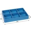 Darbo stalo servisui dalis Cyclus Tools Tray with 6 compartments (720672)