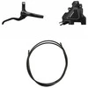 Diskiniai stabdžiai galiniai Shimano BL-MT201 (R) + BR-UR300 (R) flat mount