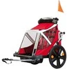 Dviračio priekaba Bellelli B-travel red