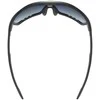 Akiniai Uvex sportstyle 706 juodas matt / mirror mėlynas