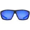 Akiniai Uvex sportstyle 706 juodas matt / mirror mėlynas