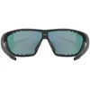 Akiniai Uvex sportstyle 706 juodas matt / mirror mėlynas