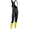 Dviratininko kelnės su petnešomis Northwave Fast 2 MS juodas-yellow fluo-XL